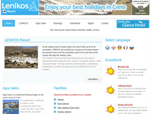 Tablet Screenshot of lenikos.com